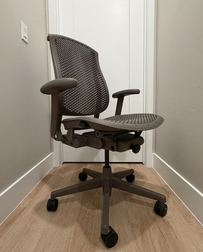Herman miller celle chair - miller, gray